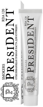 Зубная паста  PRESIDENT Smokers, 75мл